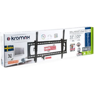 Кронштейн наклонный Kromax STAR PRO-112 black
