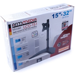 Настольный кронштейн для монитора Arm Media LCD-T51 black