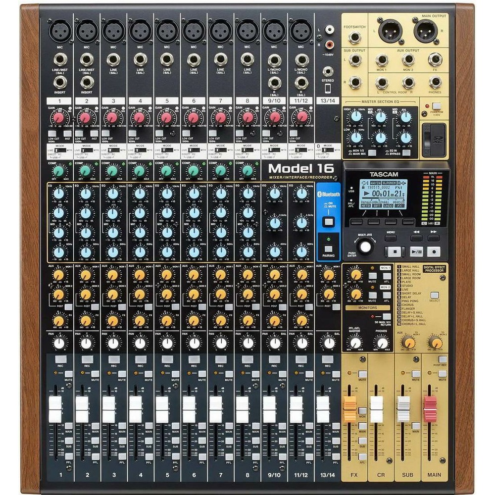 Аналоговый микшер TASCAM Model 16