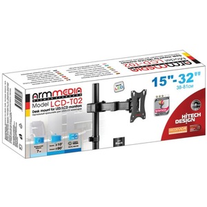 Настольный кронштейн для монитора Arm Media LCD-T02 black