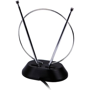 Антенна комнатная Kromax TV FLAT-01 black