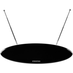 Антенна комнатная Kromax TV FLAT-04 black