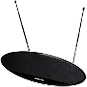 Антенна комнатная Kromax TV FLAT-04 black