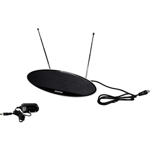 Антенна комнатная Kromax TV FLAT-04 black