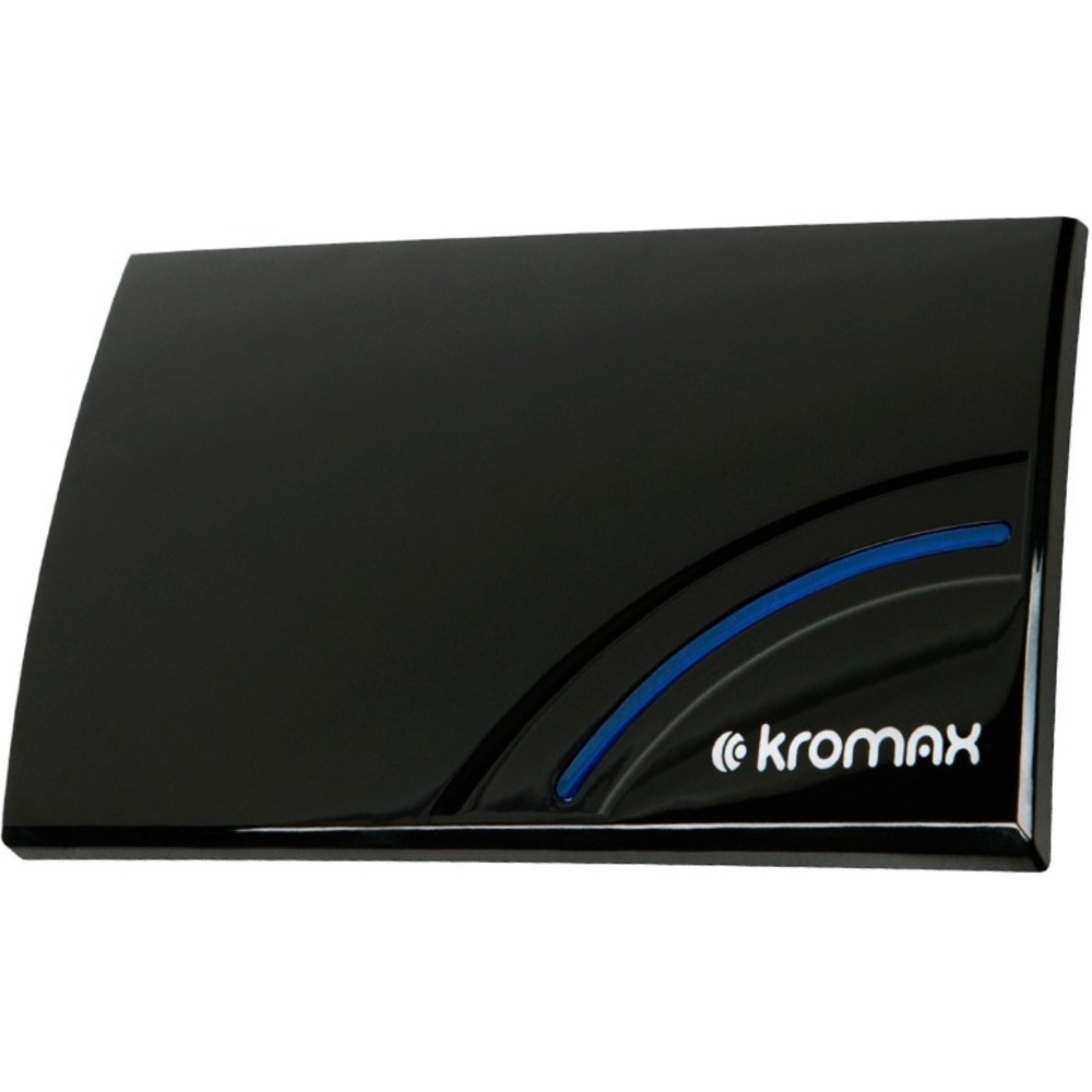 Антенна комнатная Kromax TV FLAT-05 black