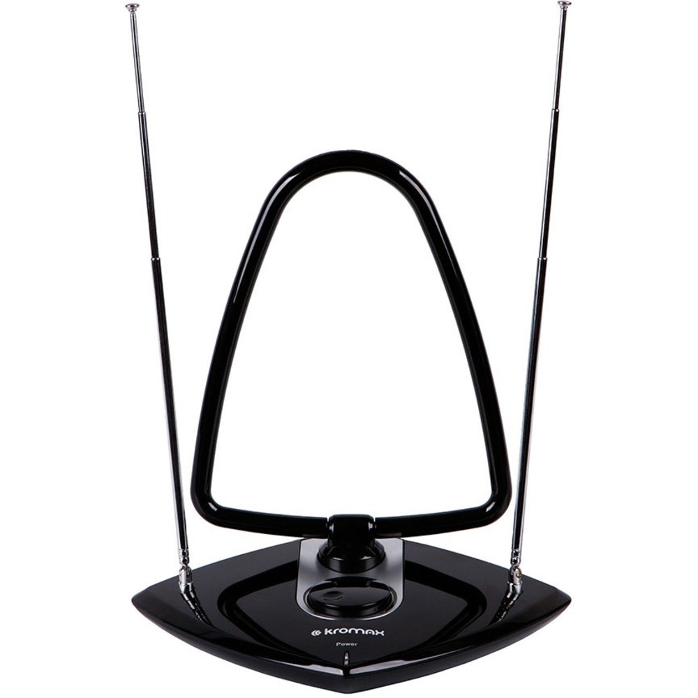 Антенна комнатная Kromax TV FLAT-06 black