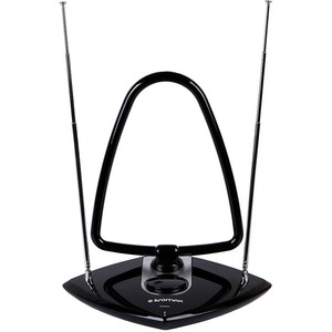 Антенна комнатная Kromax TV FLAT-06 black