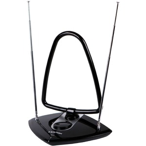 Антенна комнатная Kromax TV FLAT-06 black