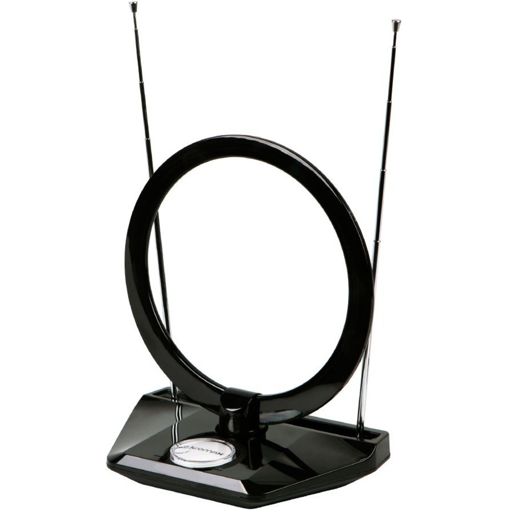Антенна комнатная Kromax TV FLAT-07 black