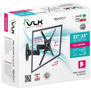 Кронштейн наклонно-поворотный VLK TRENTO-7 black
