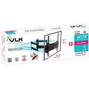 Кронштейн наклонно-поворотный VLK TRENTO-22 new black