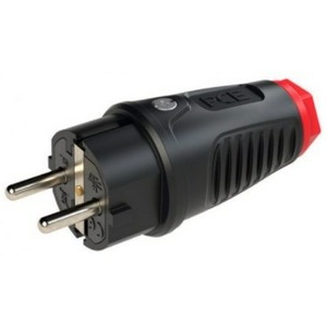 Вилка электрическая PCE 0512-sr