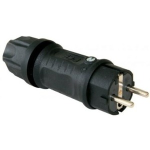 Разъем EU Schuko PCE 05622-SS