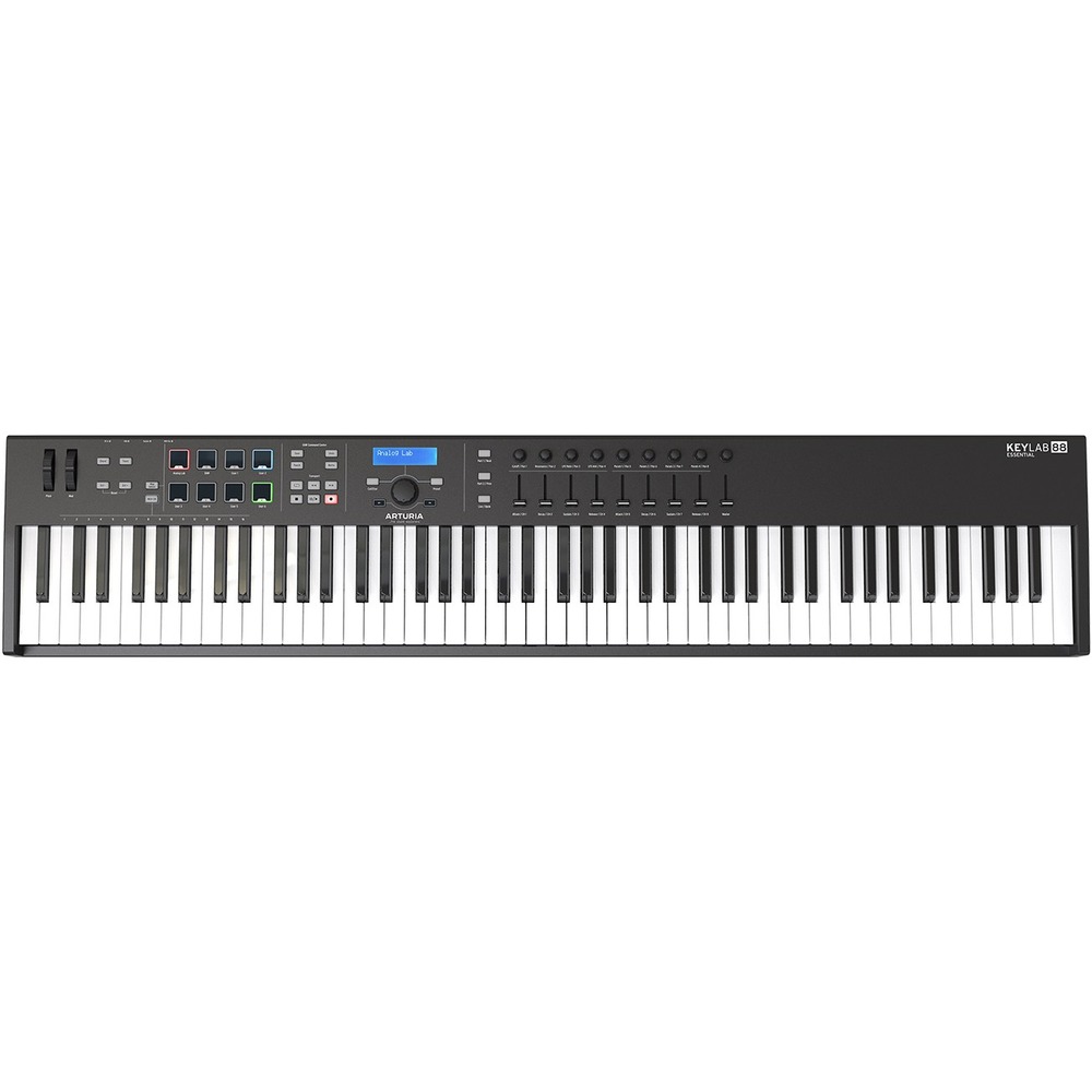Миди клавиатура Arturia KeyLab Essential 88 Black Edition