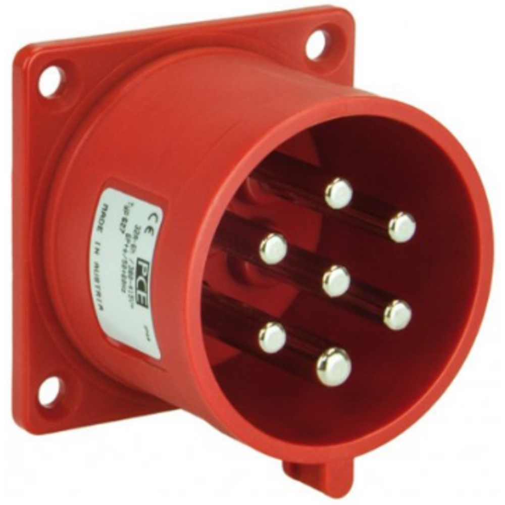 Вилка силовая стационарная PCE 617-6v
