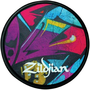 Пэд тренировочный ZILDJIAN ZXPPGRA12 Grafitti Practice Pad 12In