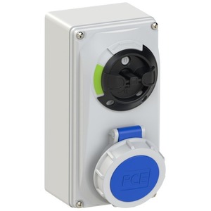 Розетка силовая стационарная PCE 61132-6