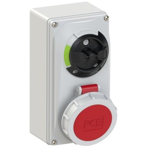 Розетка силовая стационарная PCE 61142-6