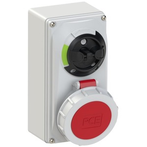 Розетка силовая стационарная PCE 61152-6