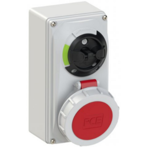 Розетка силовая стационарная PCE 61152-6