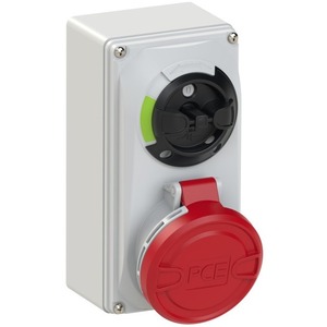 Розетка силовая стационарная PCE 6124-6