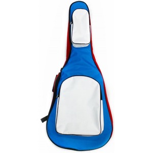 Чехол для классической гитары MEZZO MZ-ChG-12-3red/blue/wh