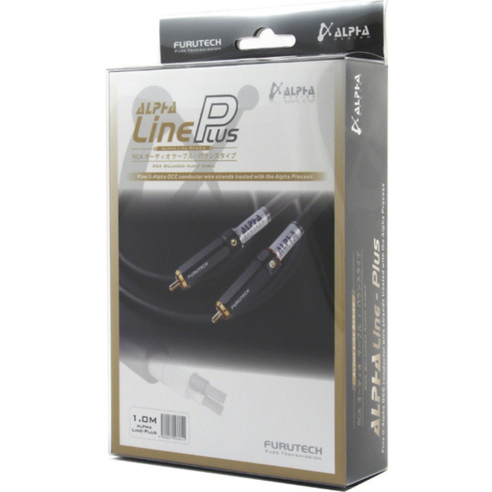 Кабель аудио 2xRCA - 2xRCA Furutech ADL Alpha Line Plus 1.0m