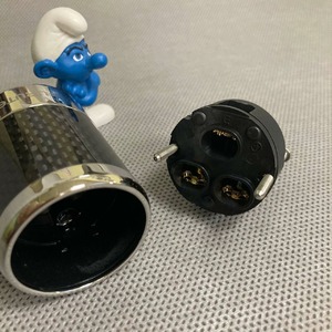 Разъем IEC C15 Furutech FI-50(R) Carbon
