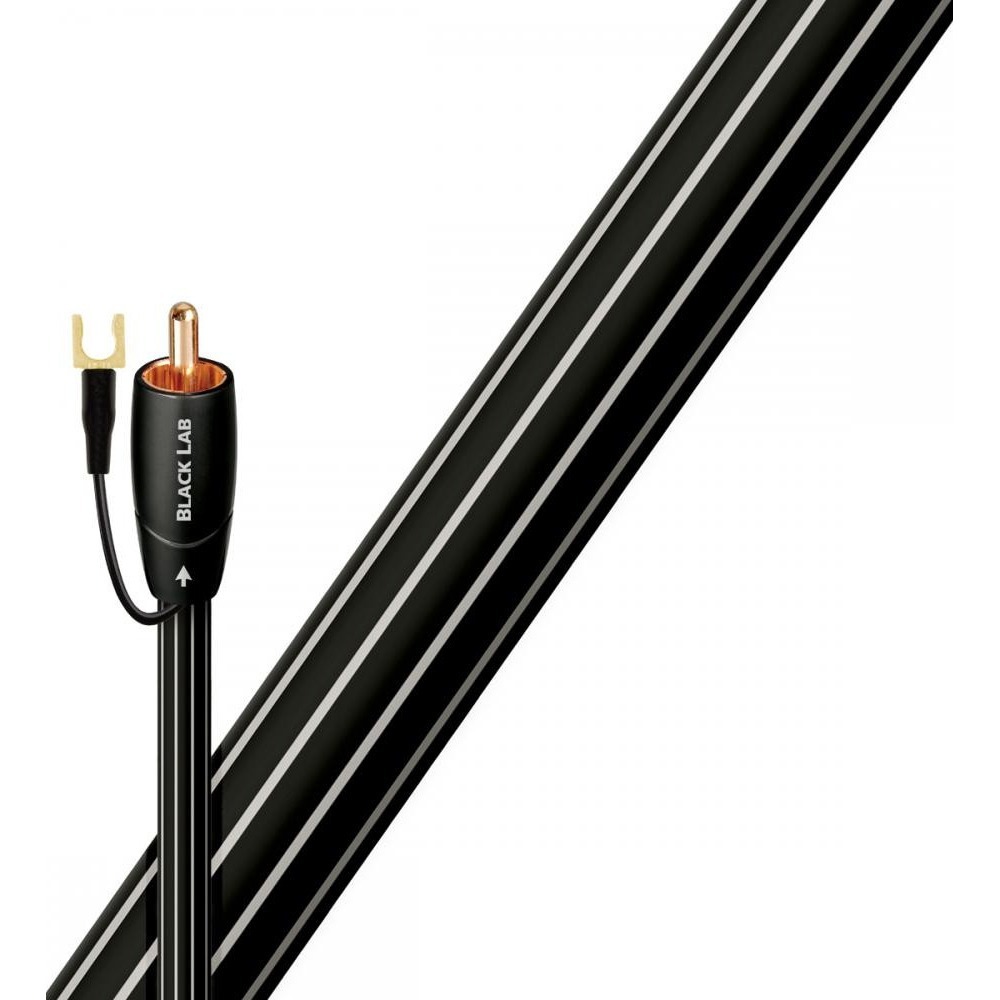 Кабель сабвуферный 1xRCA-1xRCA Audioquest Black Lab PVC 2.0m