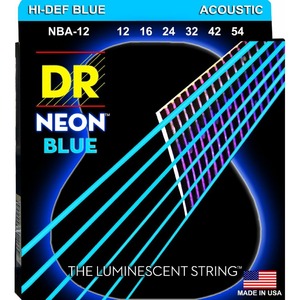 Струны для акустической гитары DR String NBA-12