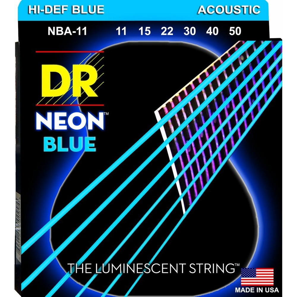 Струны для акустической гитары DR String NBA-11