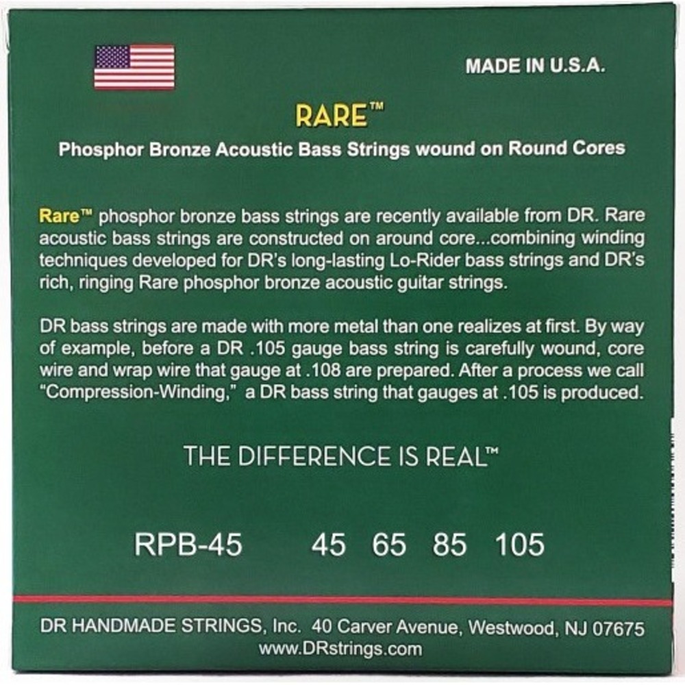 Струны для бас-гитары DR String RPB-45