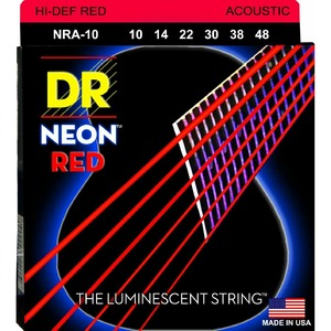 Струны для акустической гитары DR String NRA-10