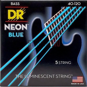 Струны для 5 ти струнной бас гитары DR String NBB5-40