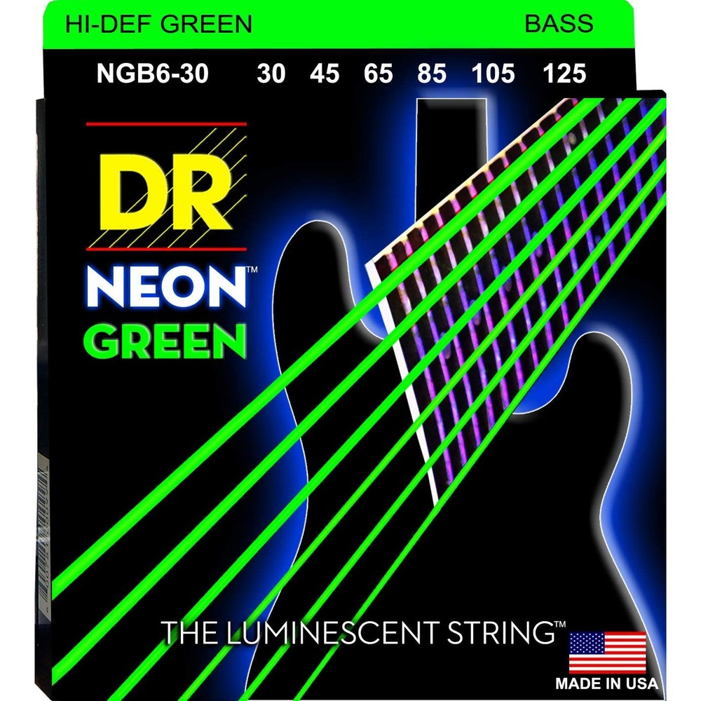 Струны для 6-ти струнной бас гитары DR String NGB6-30