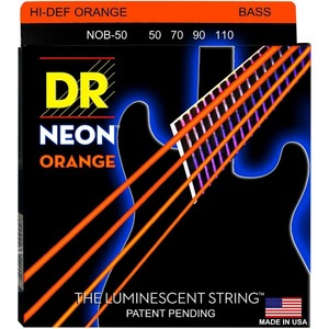Струны для бас-гитары DR String NOB-50