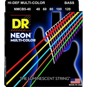 Струны для 5 ти струнной бас гитары DR String NMCB5-40