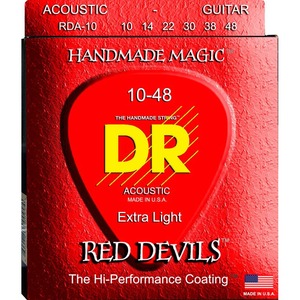 Струны для акустической гитары DR String RDA-10