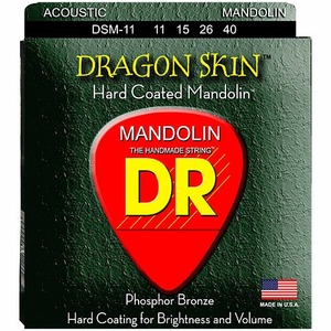 Струны для мандолины DR String DSM-11 - DRAGON SKIN