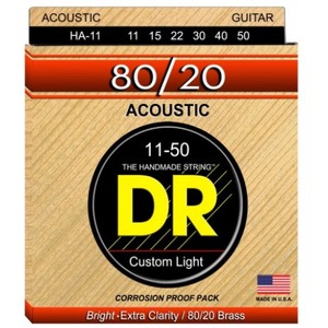 Струны для акустической гитары DR String HA-11