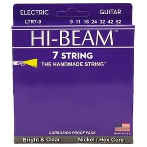 Струны для 7 ми струнной электрогитары DR String LTR7-9