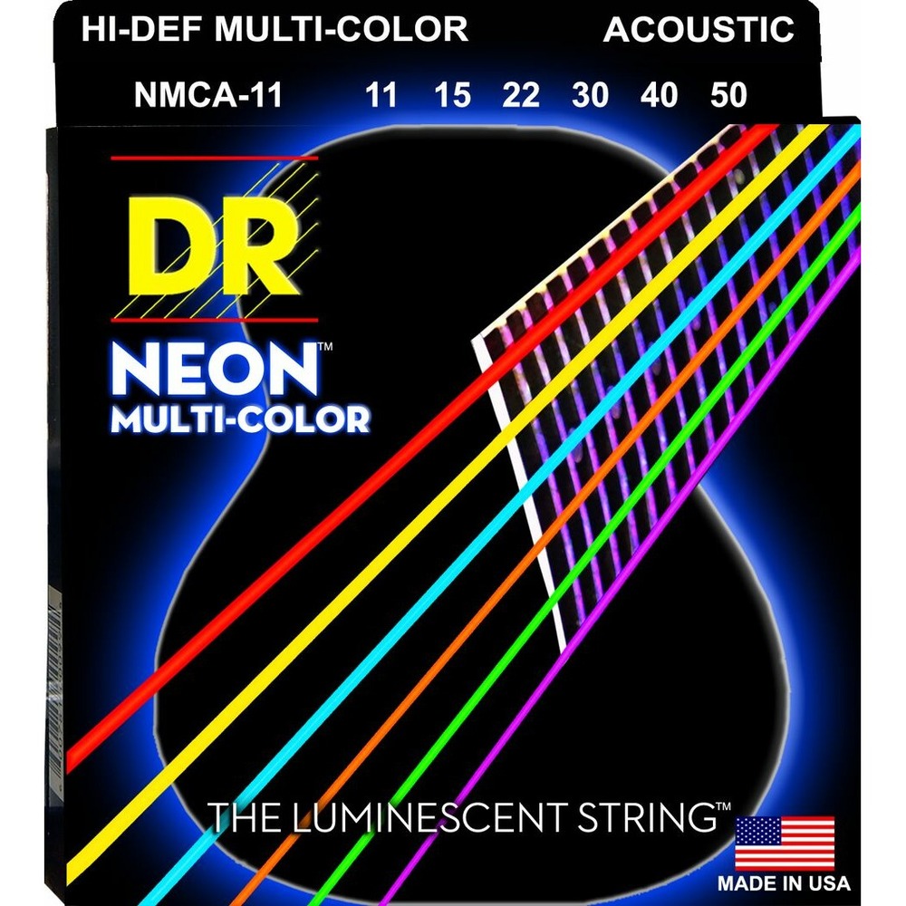 Струны для акустической гитары DR String NMCA-11