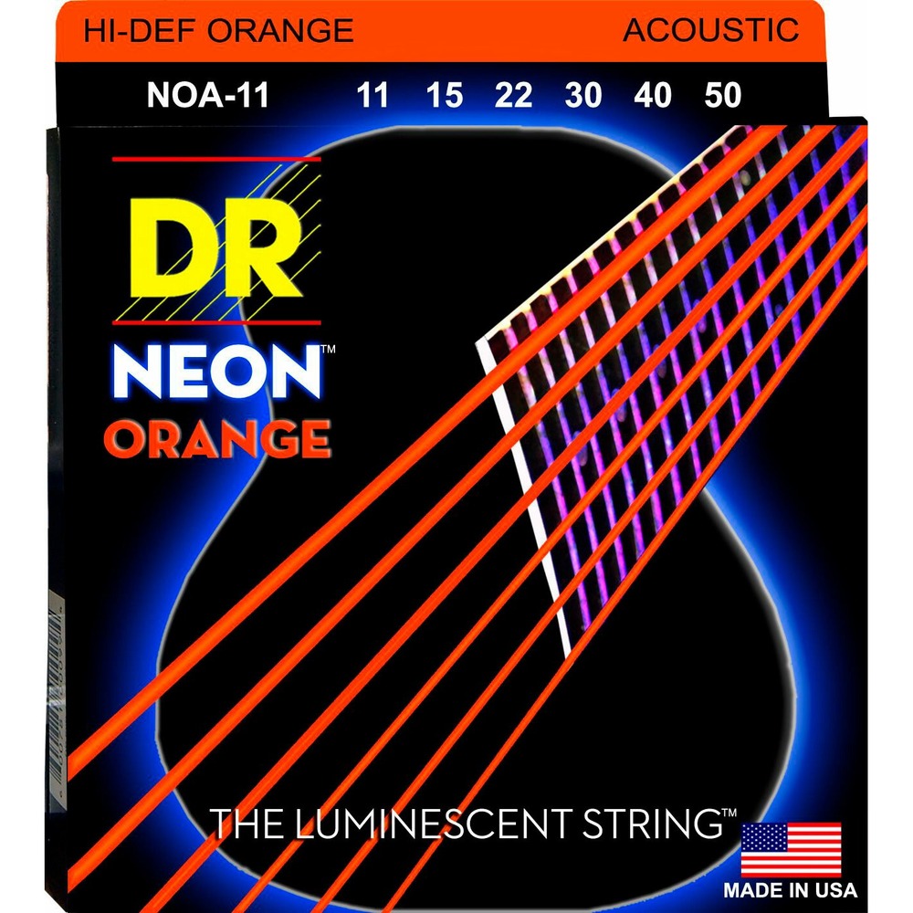 Струны для акустической гитары DR String NOA-11