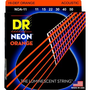 Струны для акустической гитары DR String NOA-11