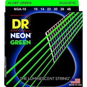 Струны для акустической гитары DR String NGA-10