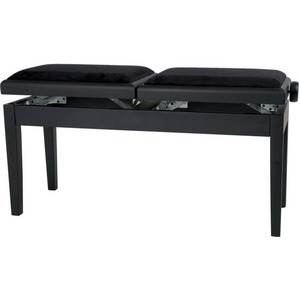 Банкетка для пианино Gewa Piano bench Deluxe Double Black highgloss