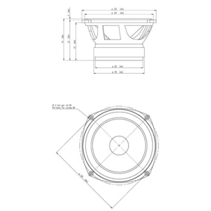 Динамик профессиональный НЧ Eighteen Sound 5W430/8