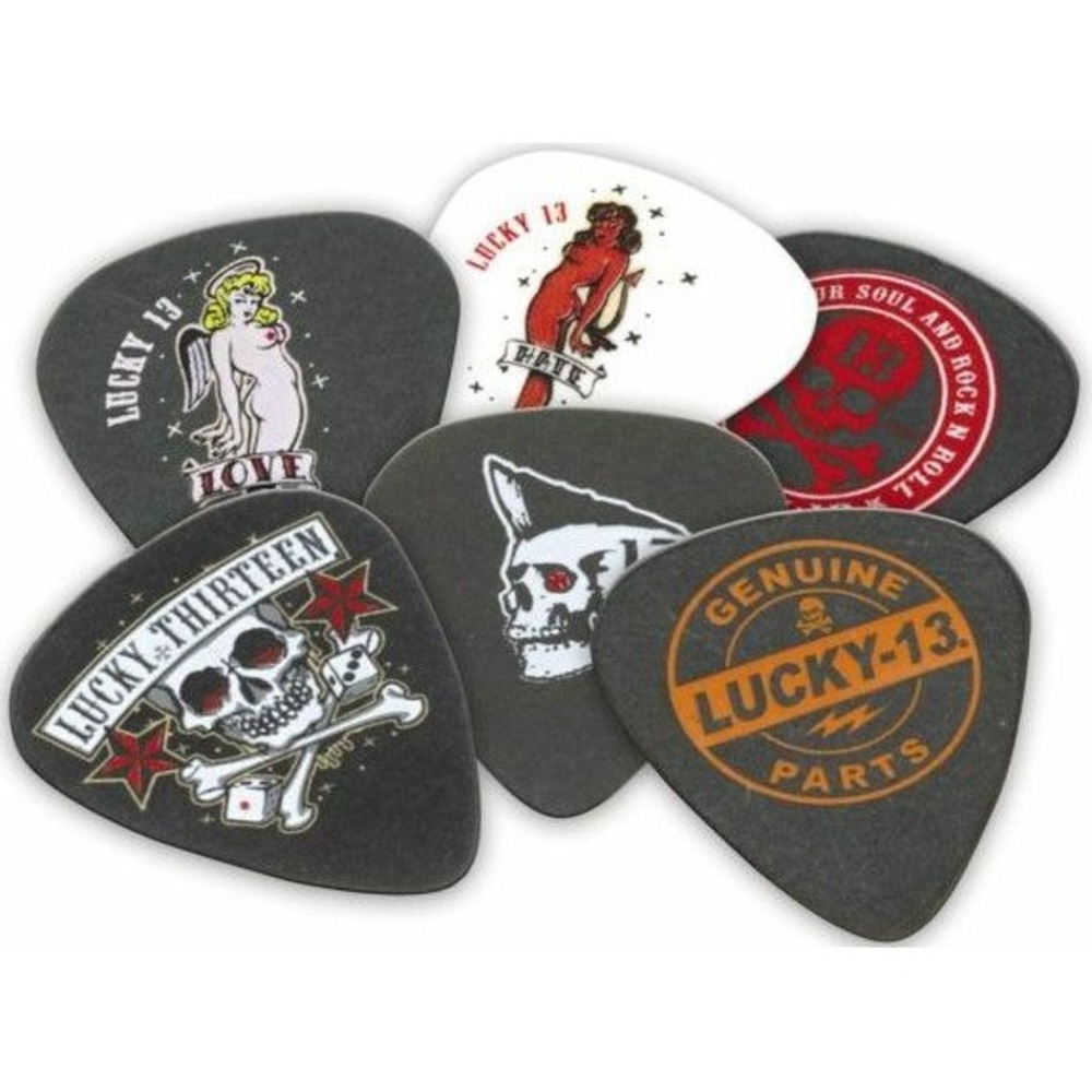 Медиатор Dunlop L13B Lucky