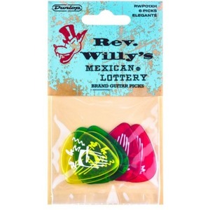 Медиатор Dunlop RWP01XH Rev. Willy's Mexican Lottery