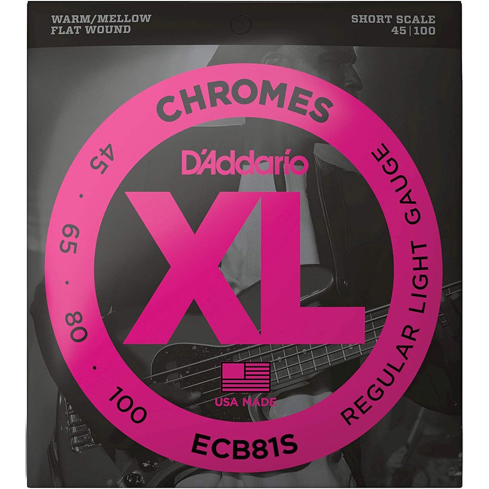 Струны для бас-гитары DAddario ECB81S